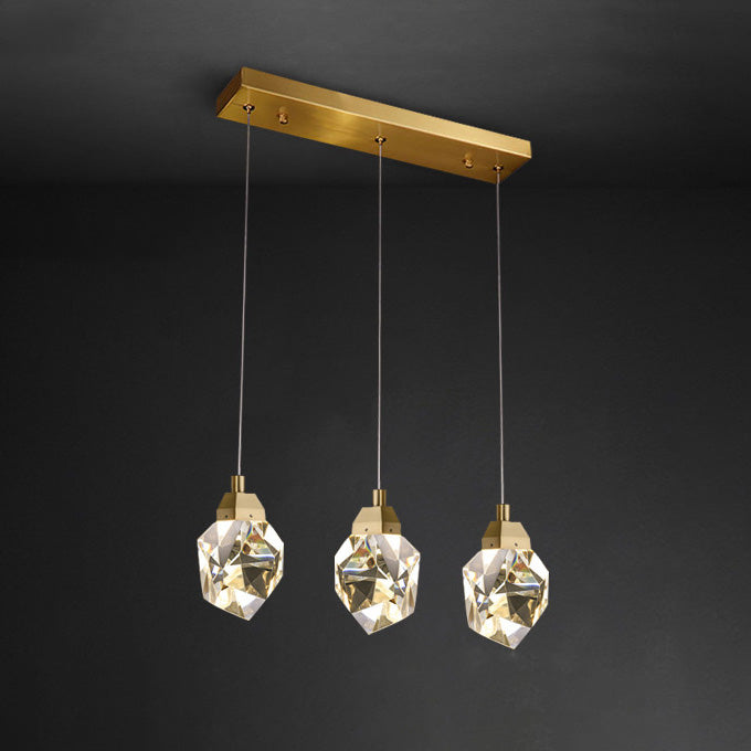 Olverai Rock Crystal Rain Chandelier