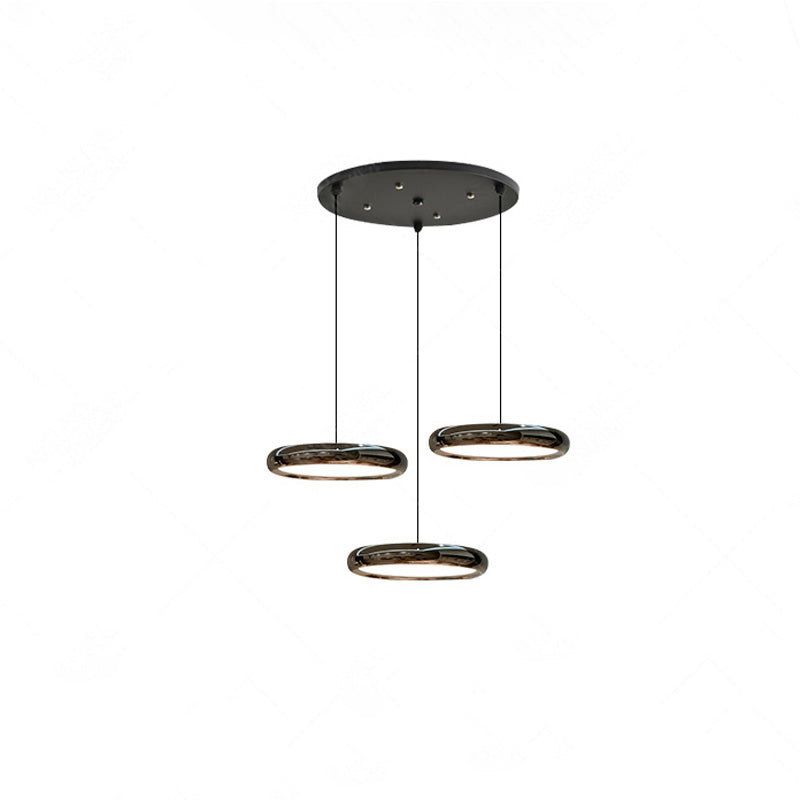 Olverai 3 Light Disc Pendant Light