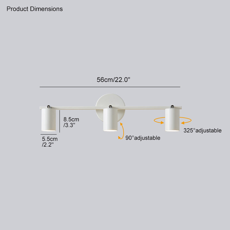 Olverai 3-Light Vanity Bathroom Sconce for Mirror