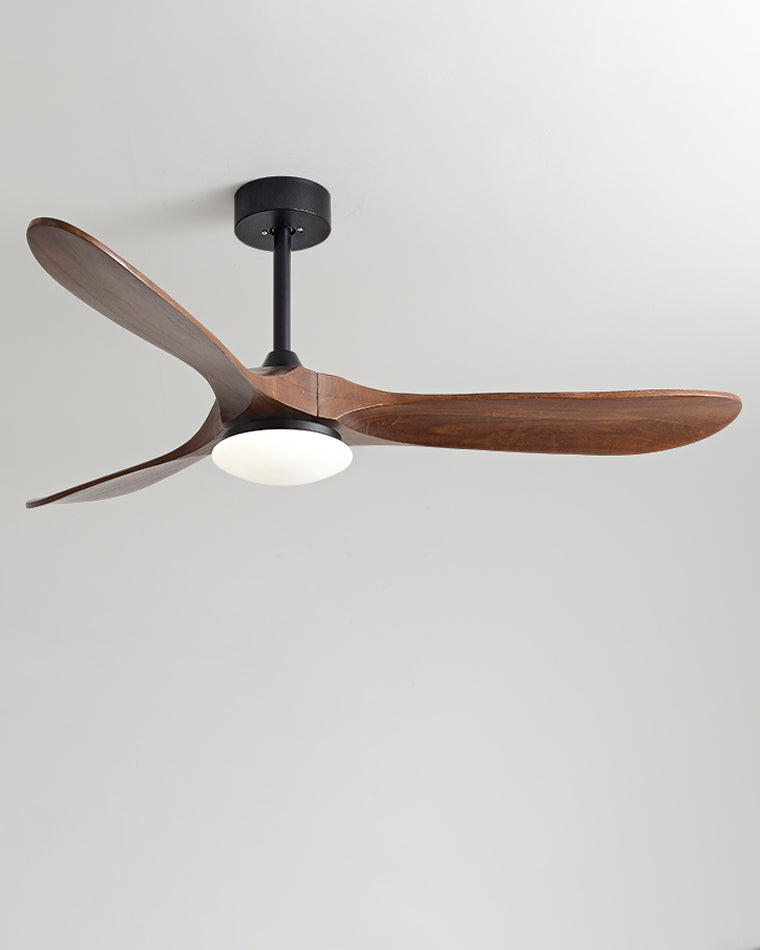 Olverai 52" Propeller Wood Ceiling Fan Lamp
