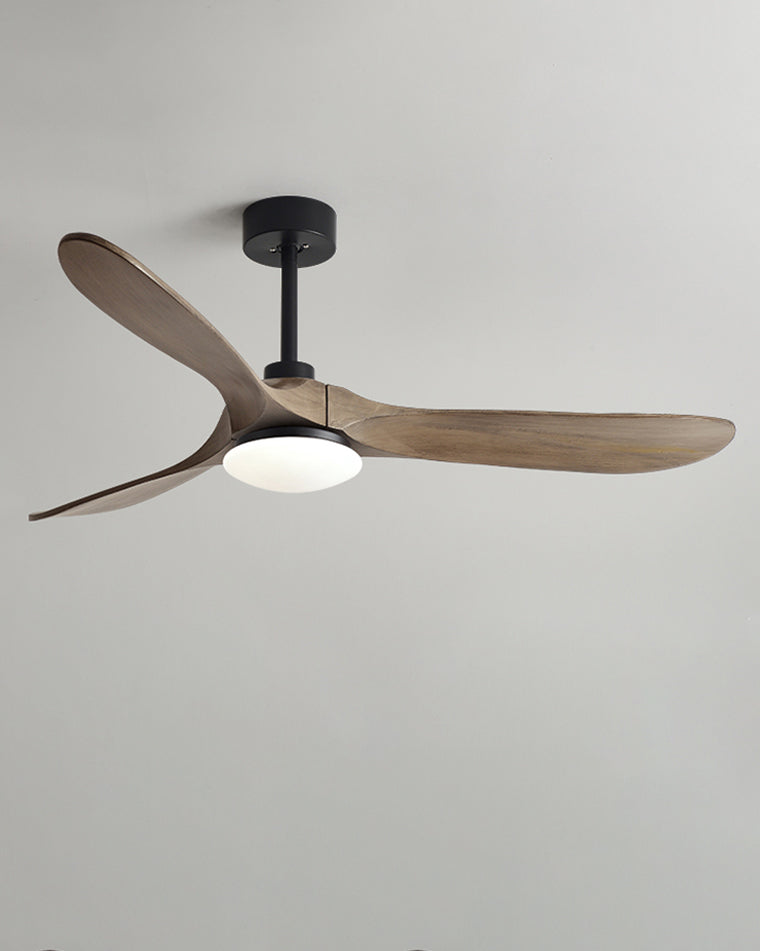 Olverai 52" Propeller Wood Ceiling Fan Lamp