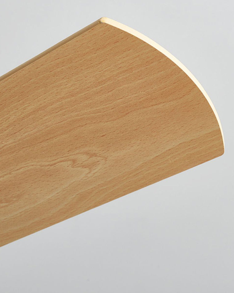 Olverai Low Profile Wood Ceiling Fan Lamp