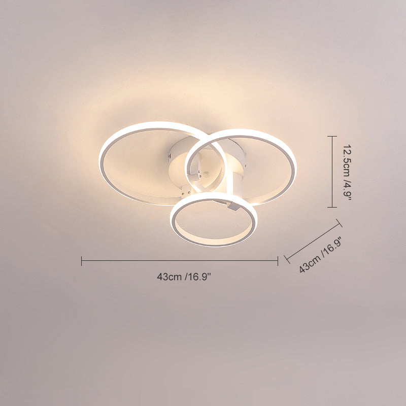 Olverai Halo Circular Led Ceiling Light