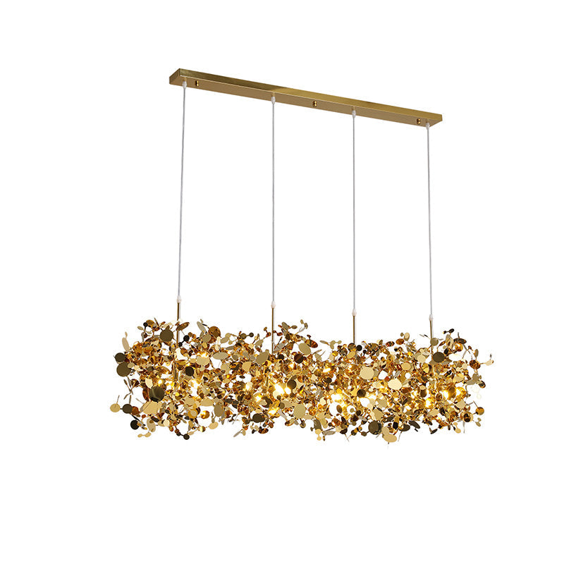 Olverai Argent/Gold Cloud Multi Pendant Chandelier