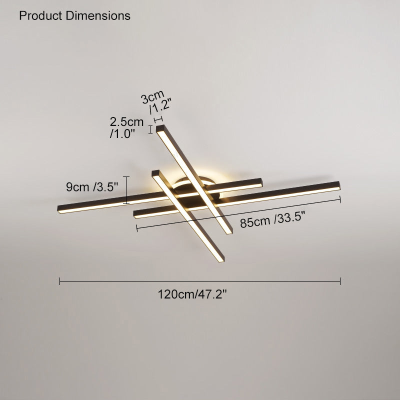 Olverai Integrated Led Flush Mount Ceiling Light