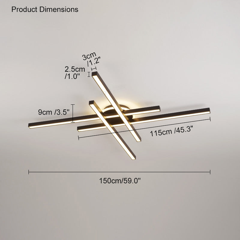 Olverai Integrated Led Flush Mount Ceiling Light
