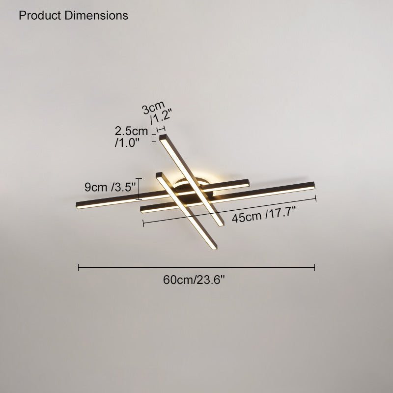 Olverai Integrated Led Flush Mount Ceiling Light