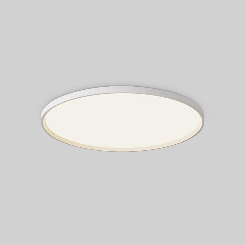 Olverai Flat Round Flush Mount Ceiling Light