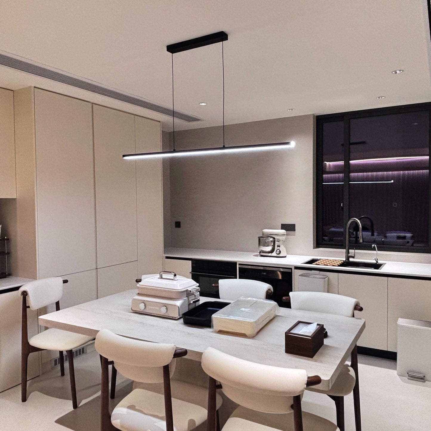 Olverai Extra Long Linear Pendant Light