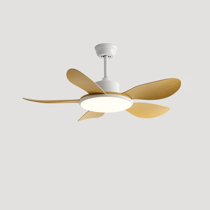 Olverai 5 Wood Blade Ceiling Fan Lamp
