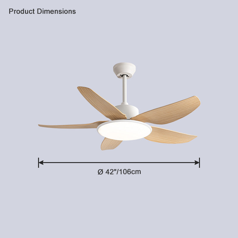 Olverai 42 Low Profile Ceiling Fan Lamp
