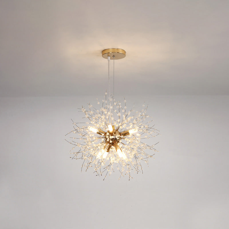 Olverai Dandelion Starburst Crystal Chandelier