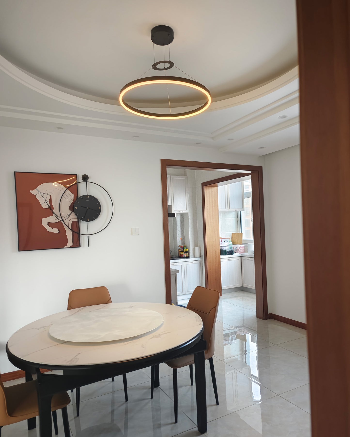 Olverai Circular Led Chandelier