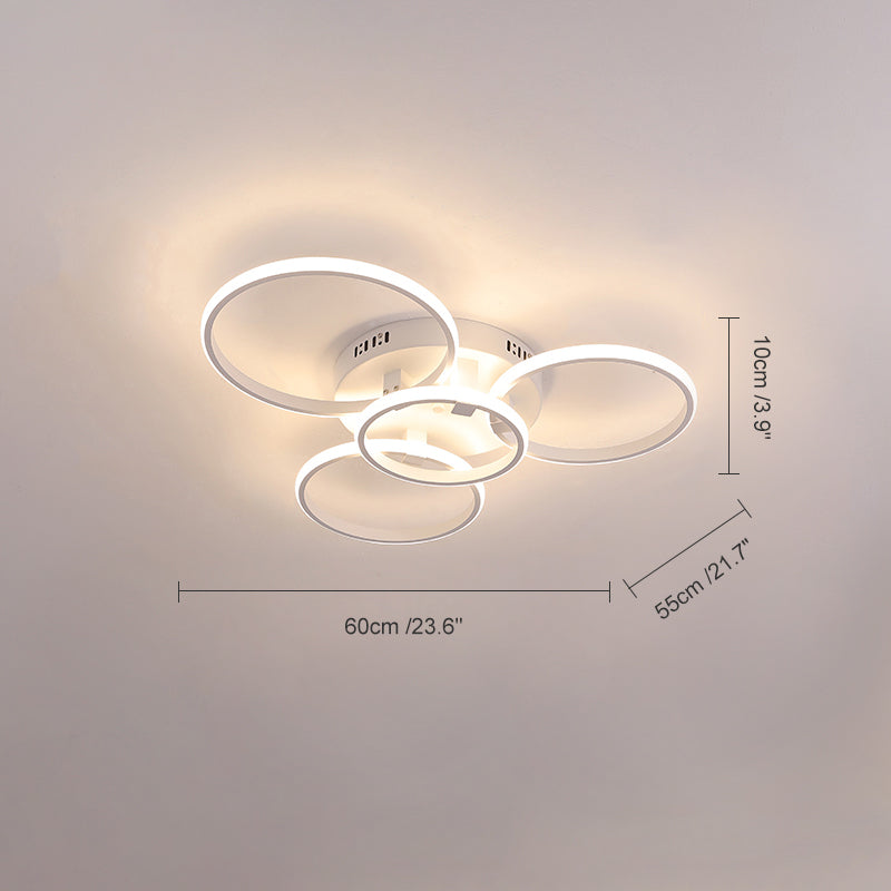 Olverai Halo Circular Led Ceiling Light