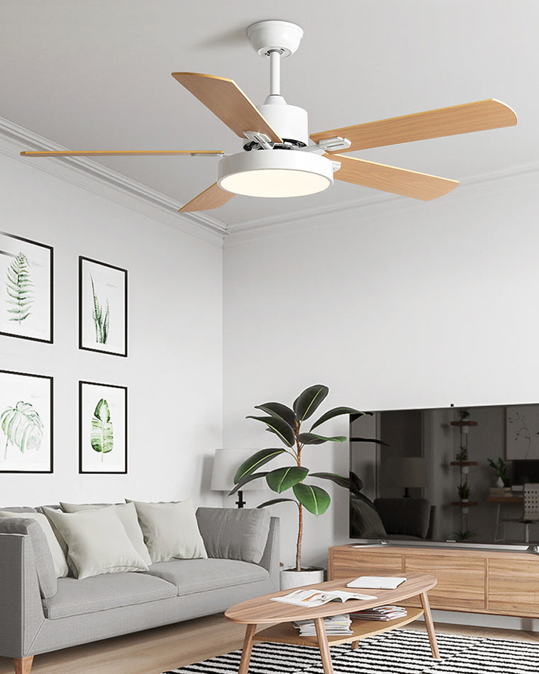 Olverai Slimline Ceiling Fan Lamp