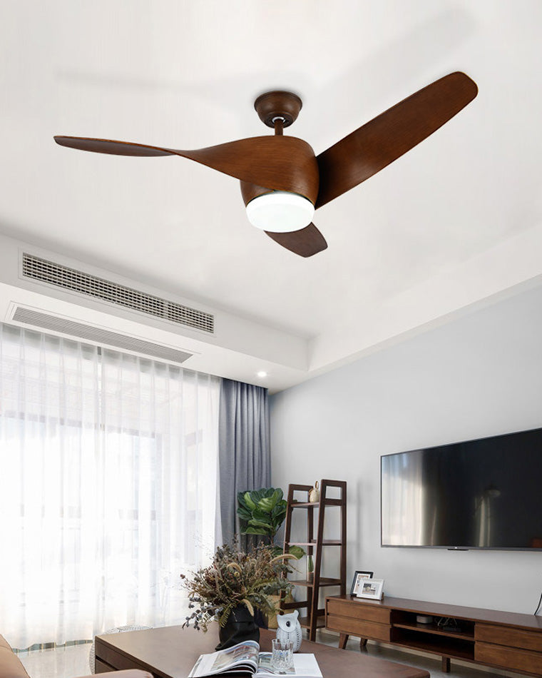 Olverai Propeller Ceiling Fan Lamp