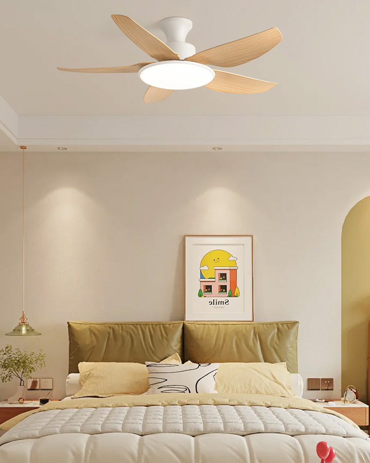 Olverai 42 Low Profile Ceiling Fan Lamp
