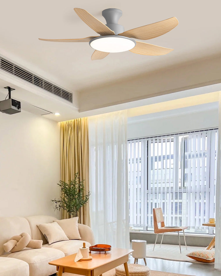 Olverai 42 Low Profile Ceiling Fan Lamp