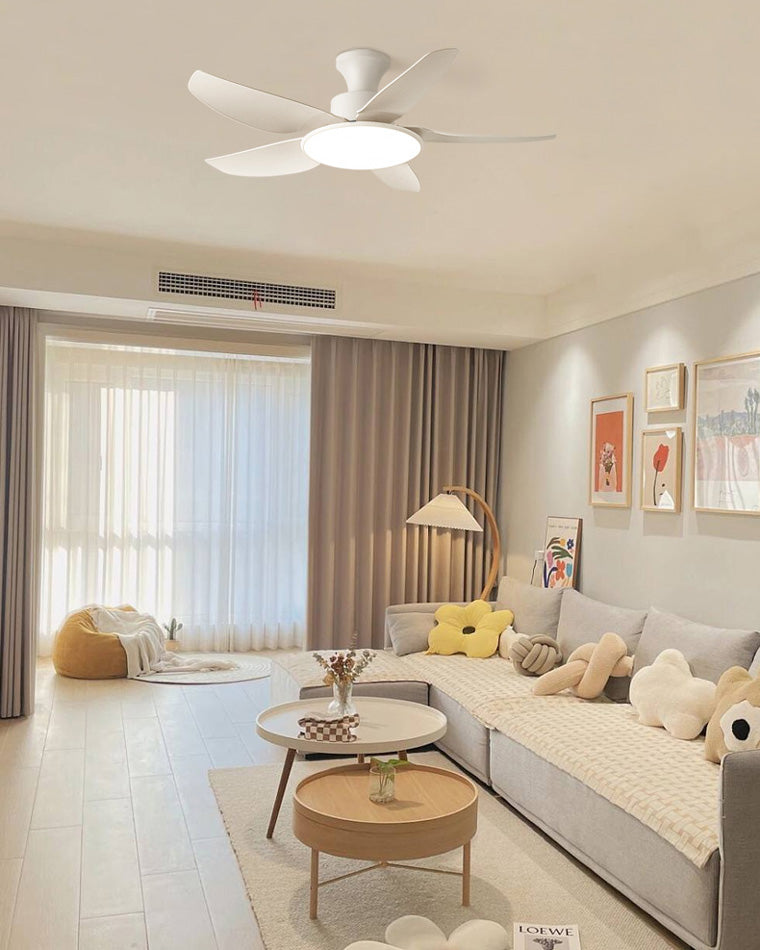 Olverai 42 Low Profile Ceiling Fan Lamp