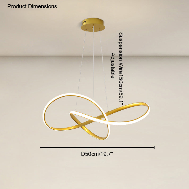 OlveraiFusion Infinity Pendant Light