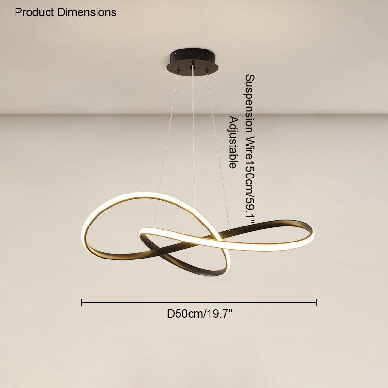 OlveraiFusion Infinity Pendant Light