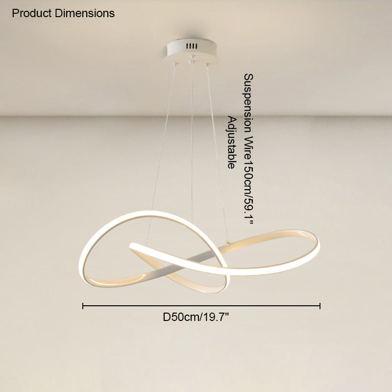 OlveraiFusion Infinity Pendant Light