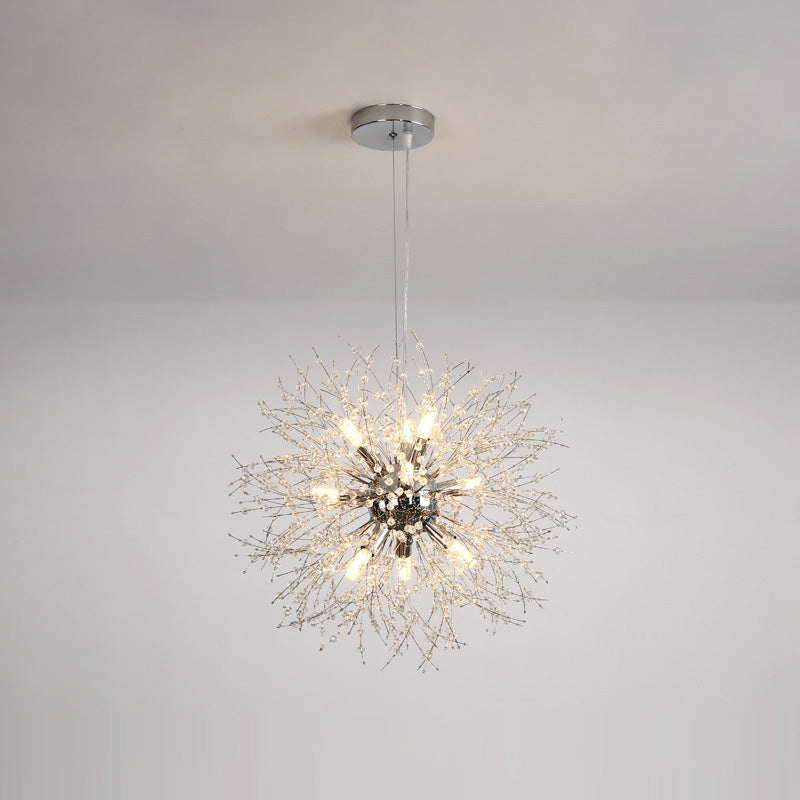 Olverai Dandelion Starburst Crystal Chandelier