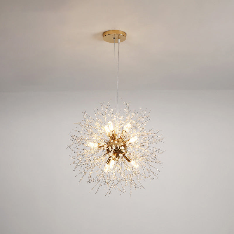 Olverai Dandelion Starburst Crystal Chandelier