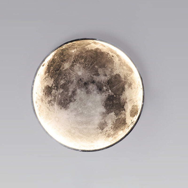 Olverai Moon/Earth Round Wall Sconce