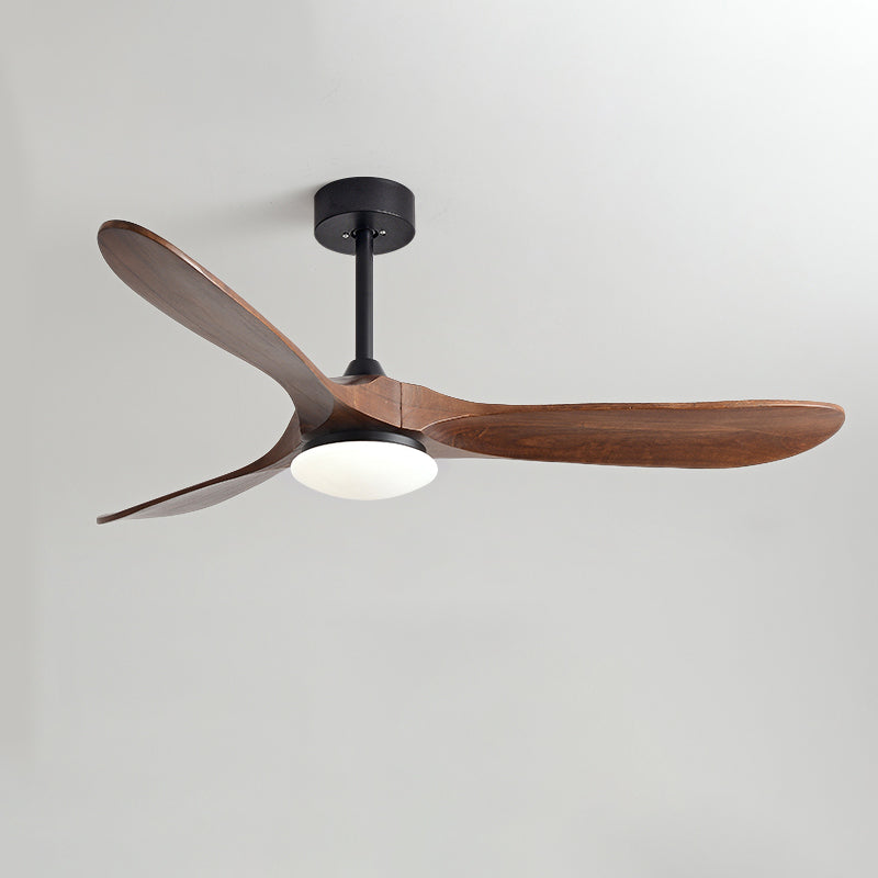 Olverai 52" Propeller Wood Ceiling Fan Lamp