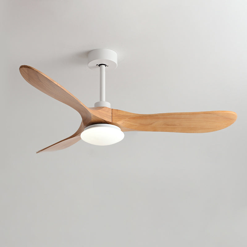 Olverai 52" Propeller Wood Ceiling Fan Lamp