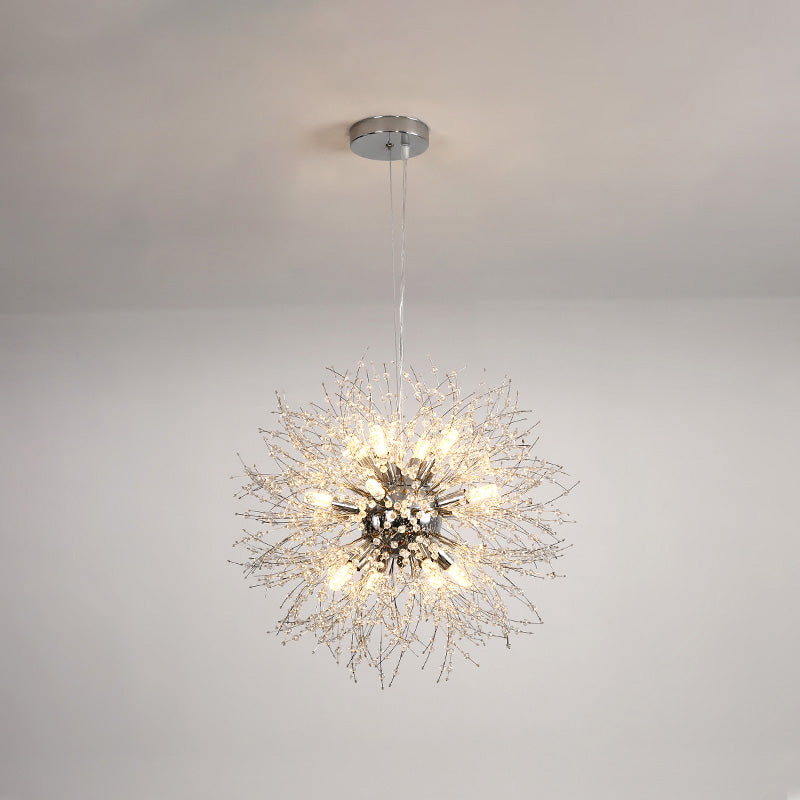 Olverai Dandelion Starburst Crystal Chandelier