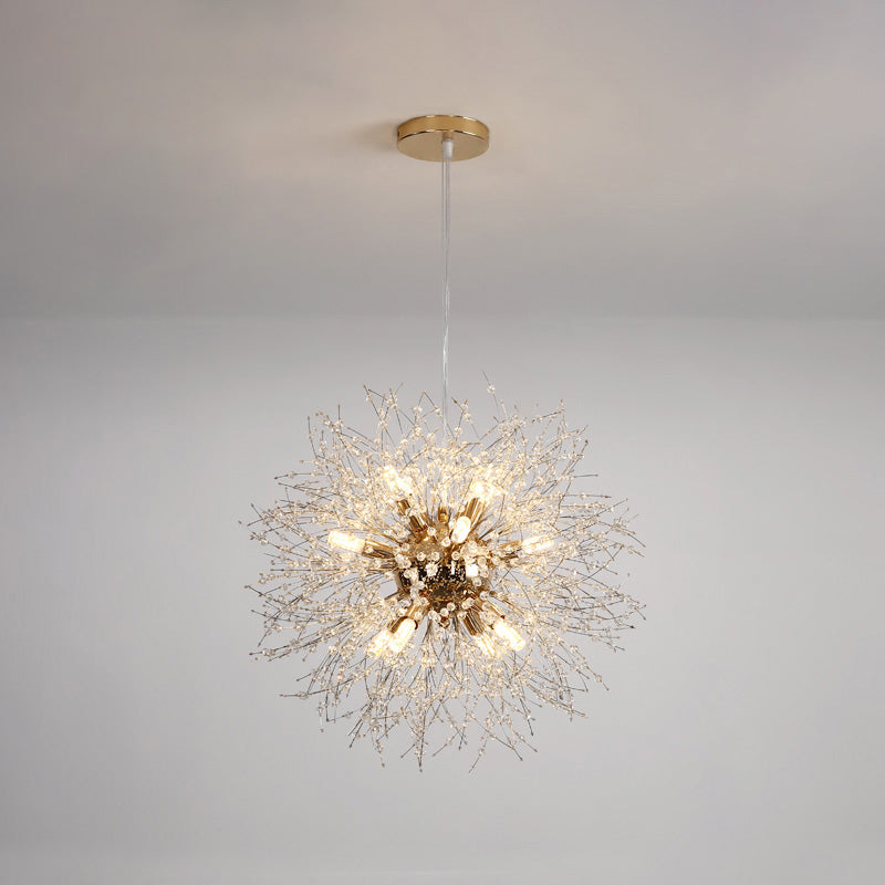 Olverai Dandelion Starburst Crystal Chandelier