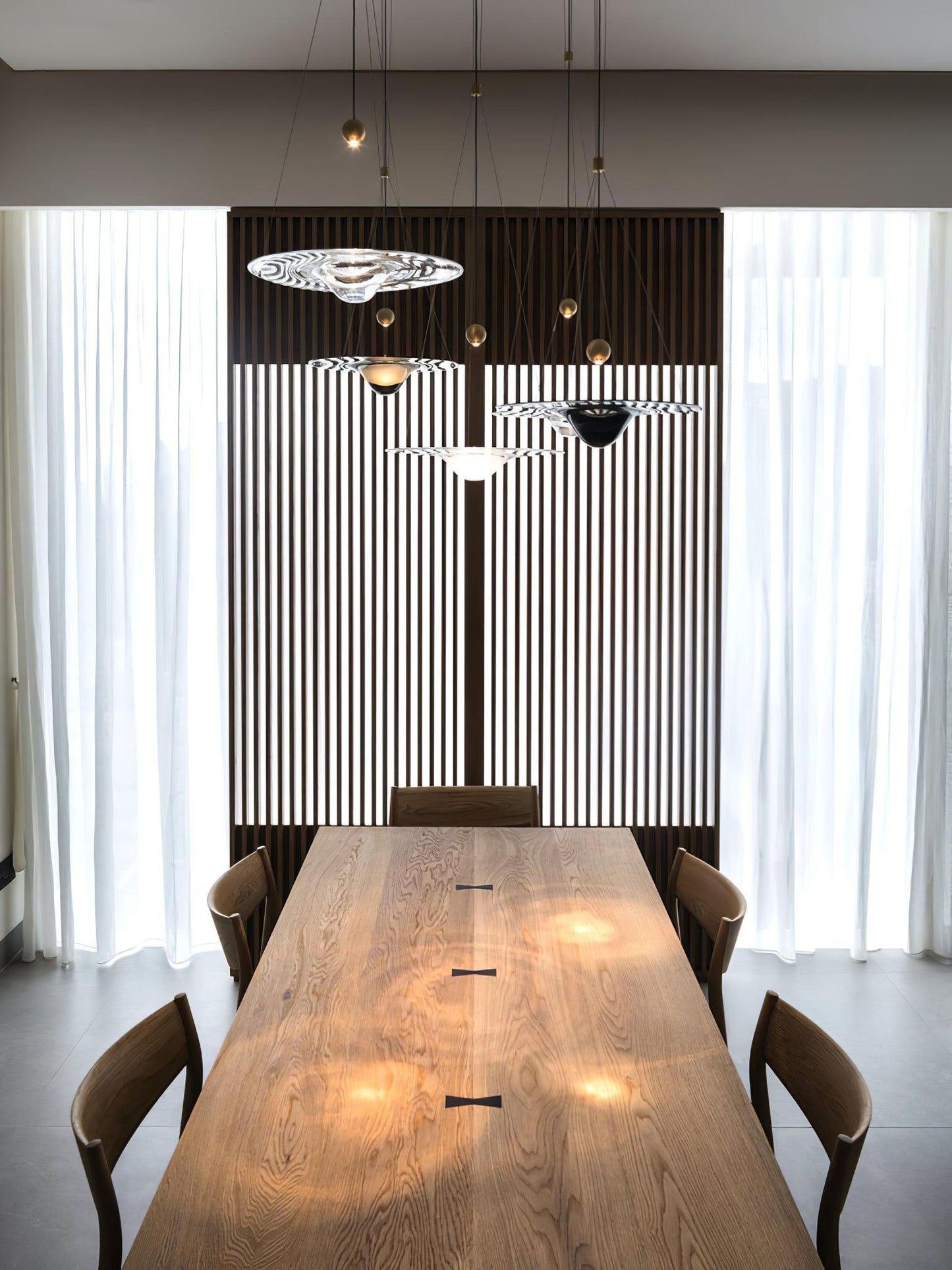 Olverai Ripple Glass Pendant Light