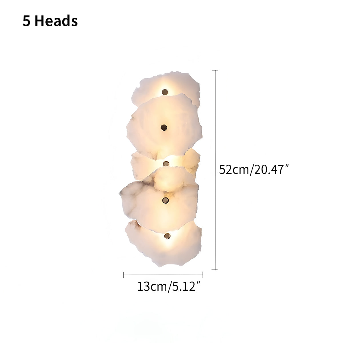 Modern Luxury Artistic Spanish Alabaster Wall Lamp