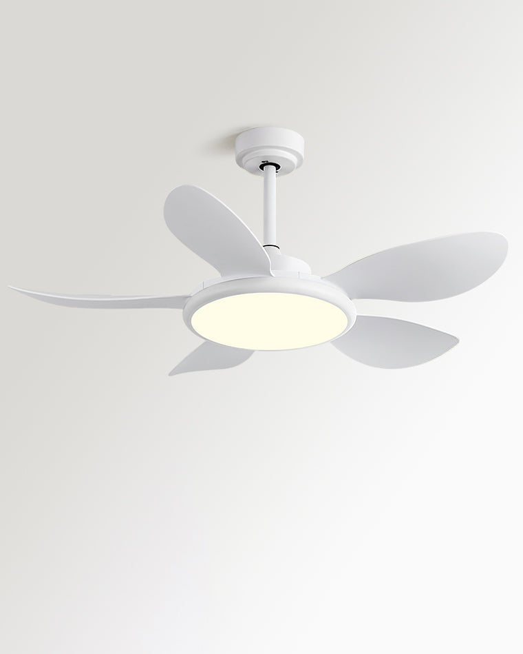 Olverai 5 Wood Blade Ceiling Fan Lamp