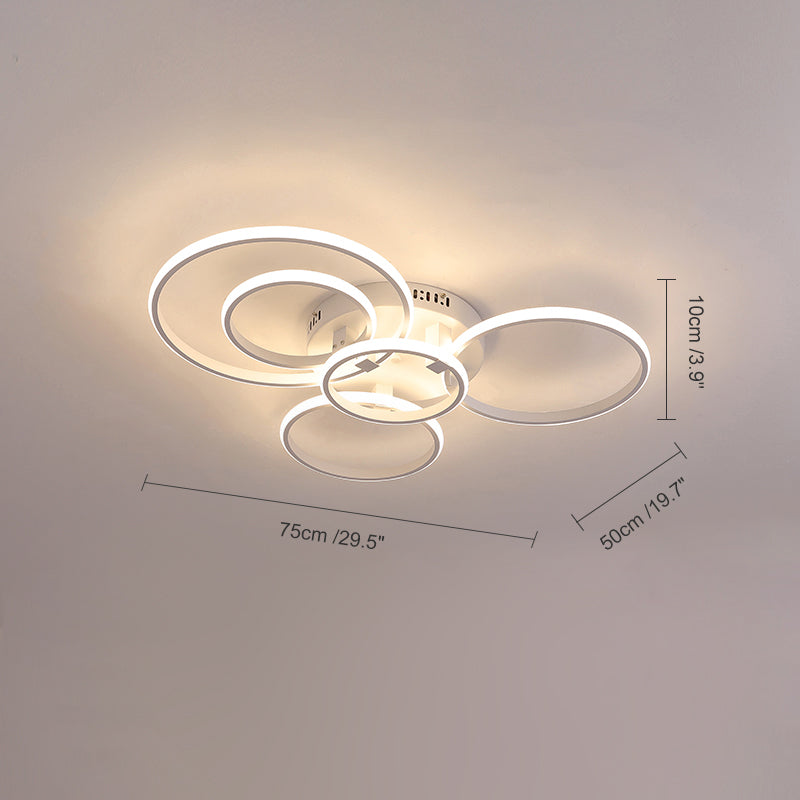 Olverai Halo Circular Led Ceiling Light