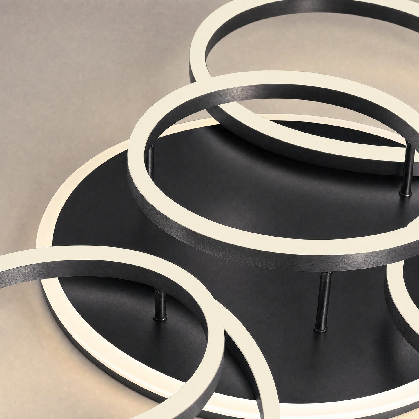 Olverai Circular LED Flush Mount Ceiling Light