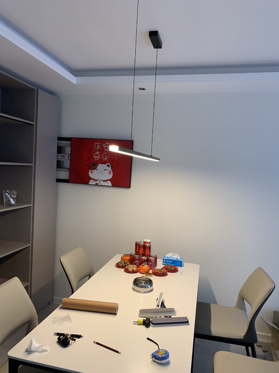 Olverai Extra Long Linear Pendant Light