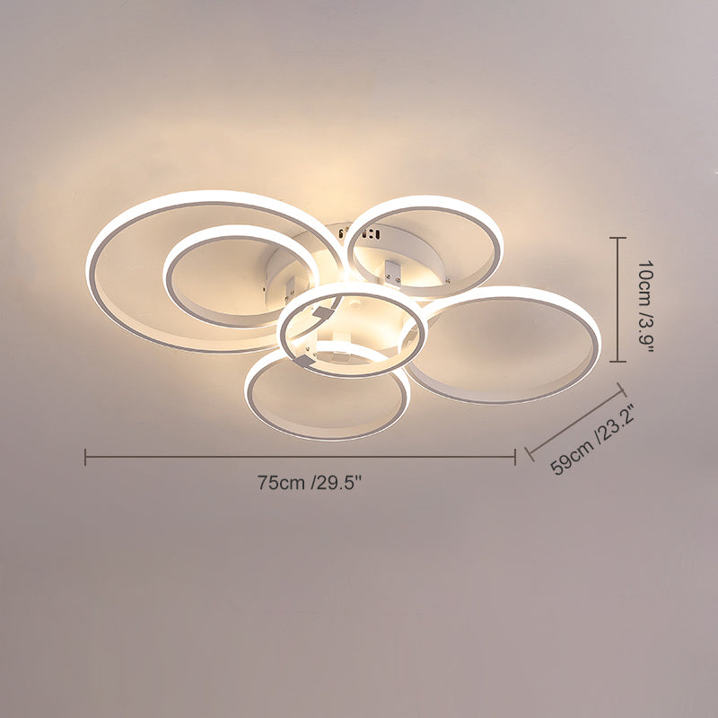Olverai Halo Circular Led Ceiling Light