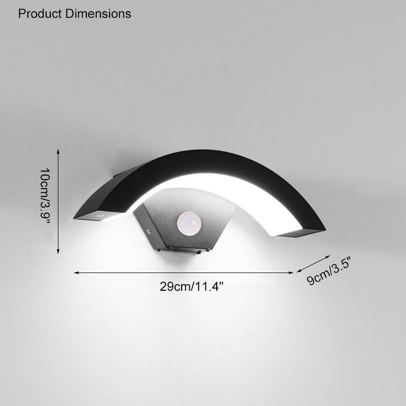 Olverai Outdoor Motion Detector Wall Light
