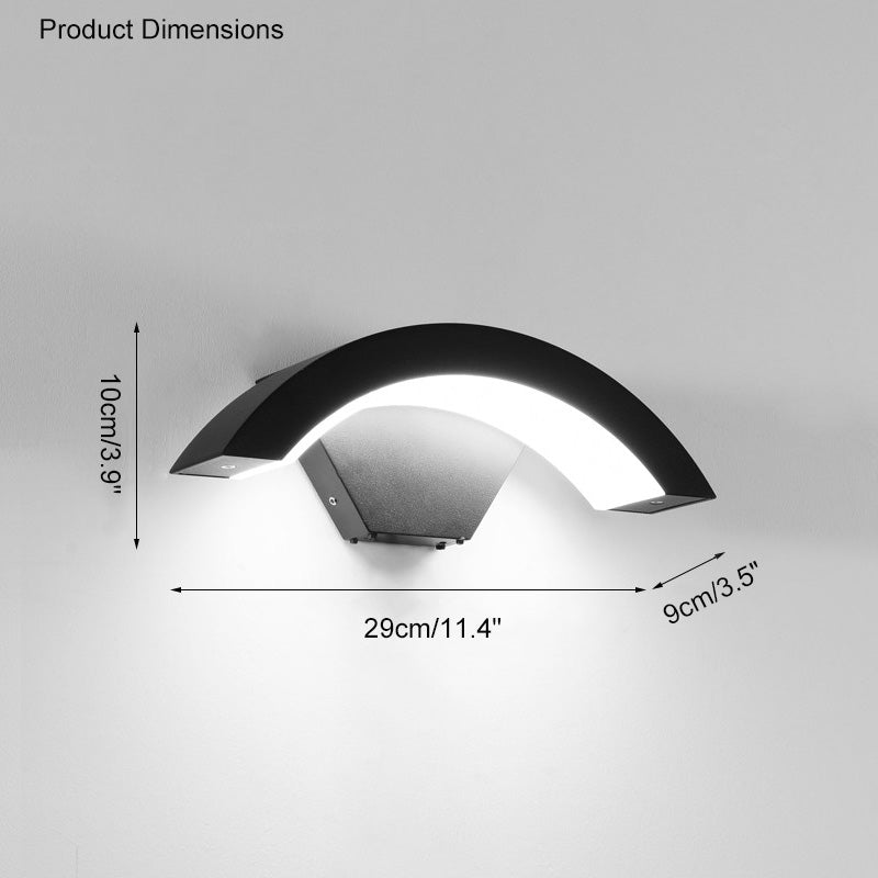 Olverai Outdoor Motion Detector Wall Light