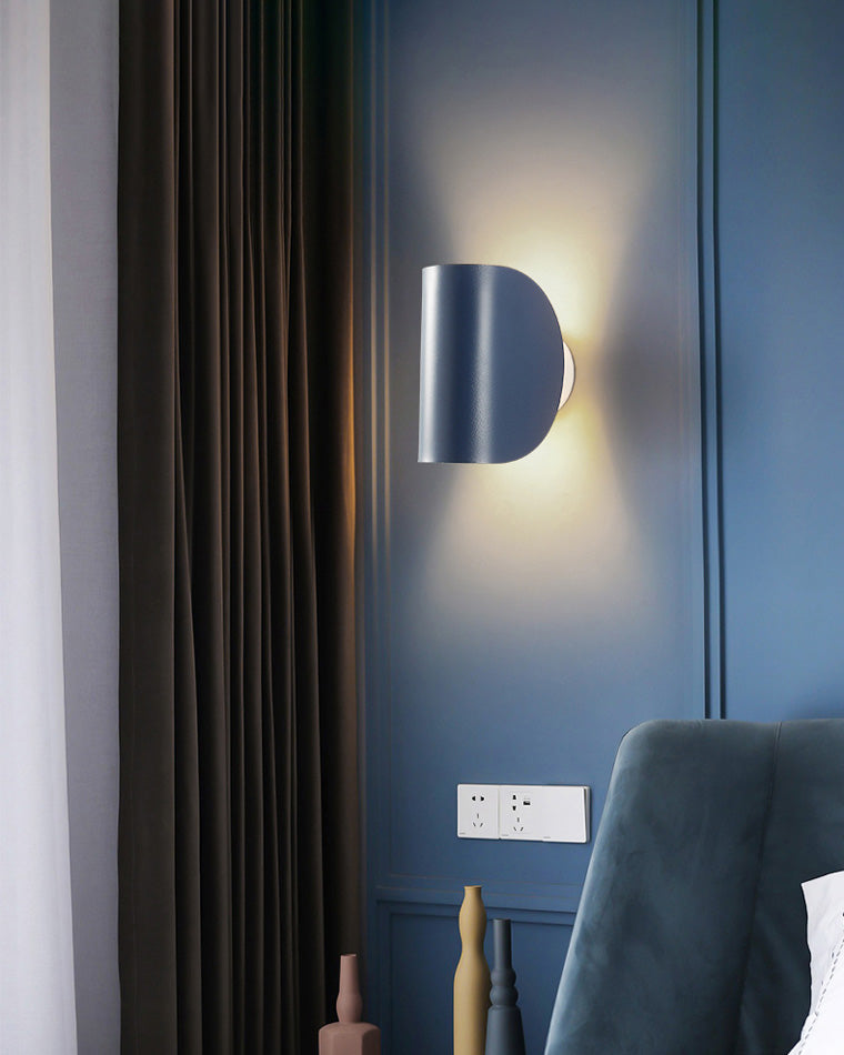 Olverai Adjustable Half Shade Wall Sconce