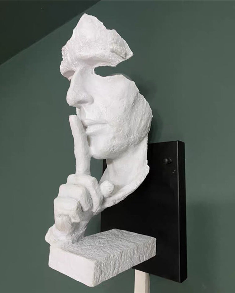 Olverai Silence Gesture Sculptural Wall Sconce