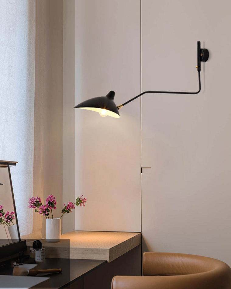 Olverai Articulating Swivel Double Arm Wall Sconce