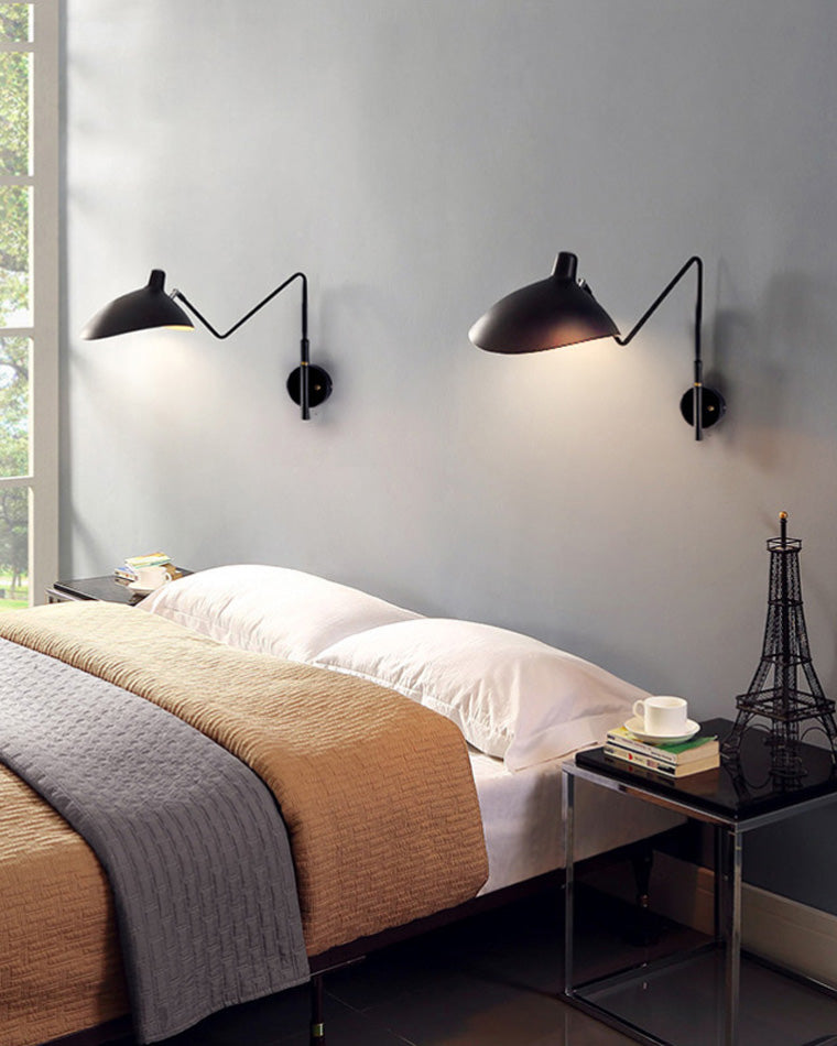 Olverai Articulating Swivel Double Arm Wall Sconce