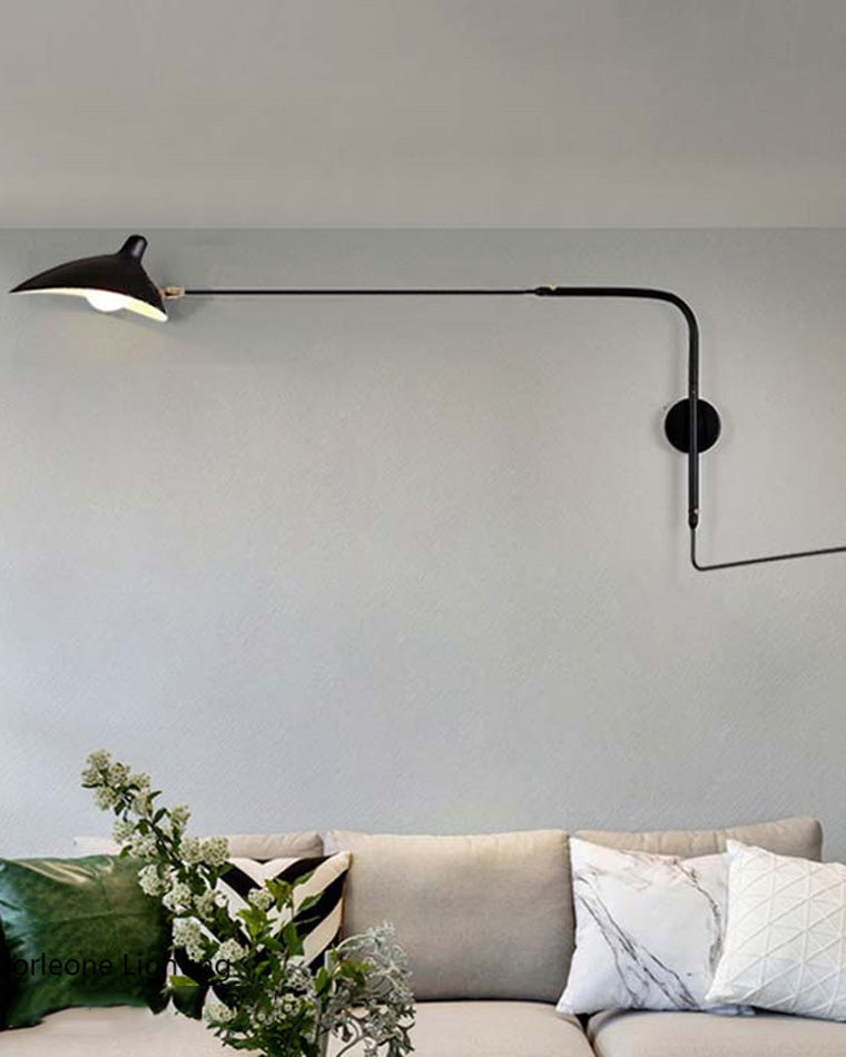 Olverai Articulating Swivel Double Arm Wall Sconce