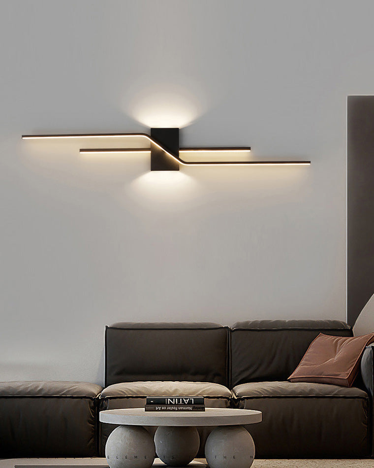Olverai Sculptural Up Down Wall Sconce