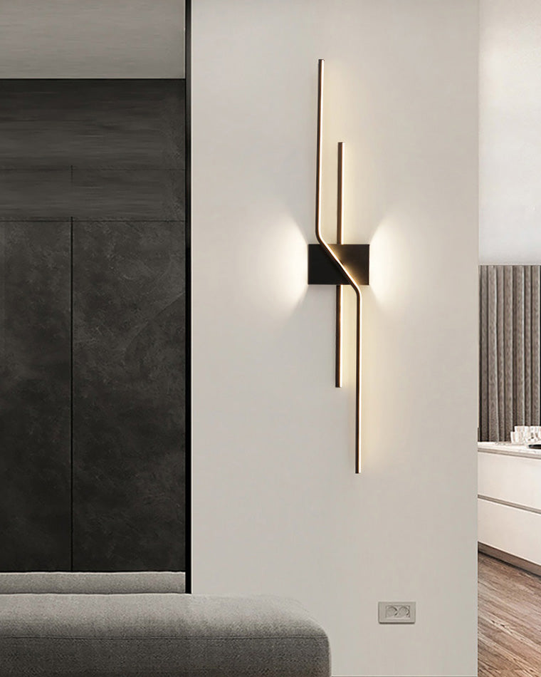 Olverai Sculptural Up Down Wall Sconce