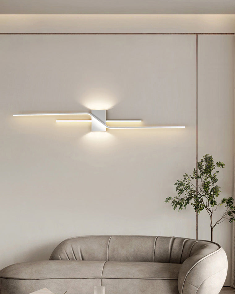 Olverai Sculptural Up Down Wall Sconce